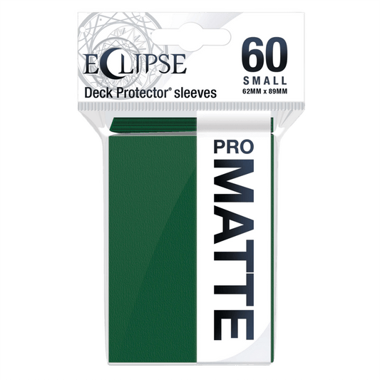 Ultra Pro Eclipse Matte Small Sleeves: Forest Green 60 Sleeves