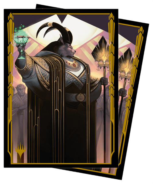 Ultra Pro Streets of New Capenna 100ct Sleeves featuring Jatmir, Nexus of Revels for Magic: The Gathering