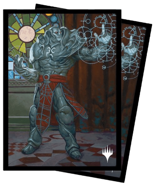 Ultra Pro Dominaria United 100ct Sleeves featuring Karn, Living Legacy for Magic: The Gathering