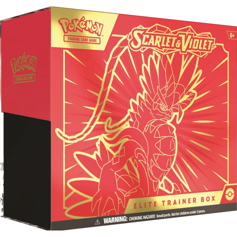 Pokemon Scarlet & Violet Base Set: Elite Trainer Box SCARLET