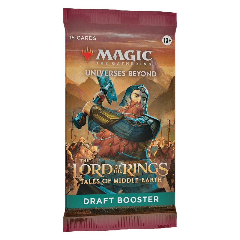 Magic the Gathering: Lord of the Rings: Tales of Middle-Earth - Draft Booster Pack 15 Cards