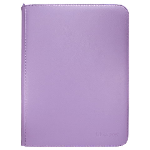 Ultra Pro Vivid 9-Pocket Zippered PRO-Binder: Purple