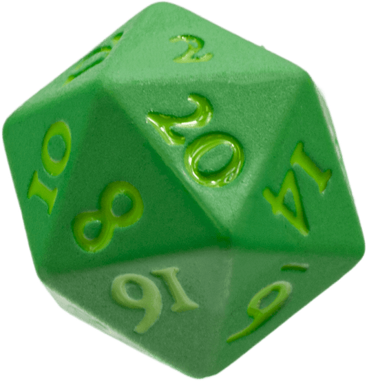 Ultra Pro Vivid Heavy Metal Dice: Green