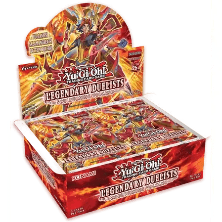 Yu-Gi-Oh! Sealed Booster BOX Legendary Duelists: Soulburning Volcano 36 packs