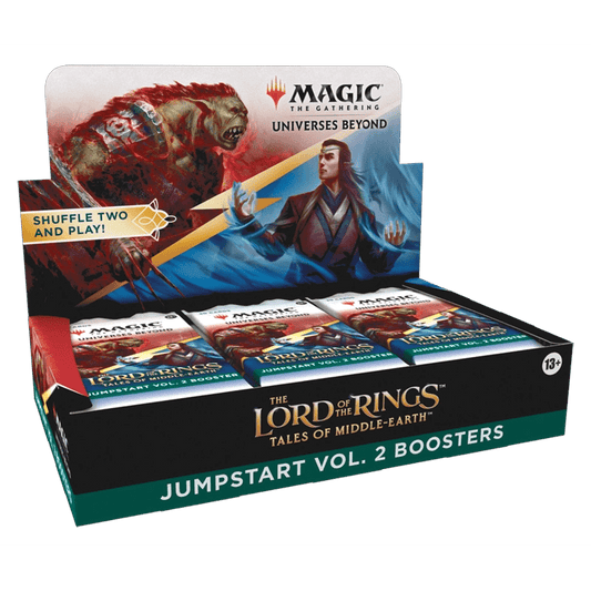 Magic the Gathering: Lord of the Rings: Tales of Middle-Earth - Vol. 2 Jumpstart Booster Box 18 Packs