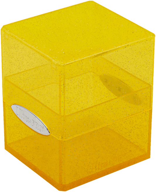 Ultra Pro Satin Cube - Glitter Yellow