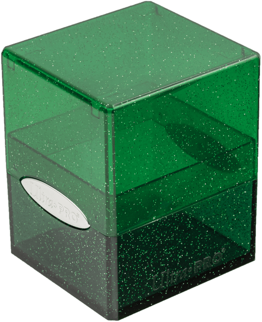 Ultra Pro Satin Cube - Glitter Green