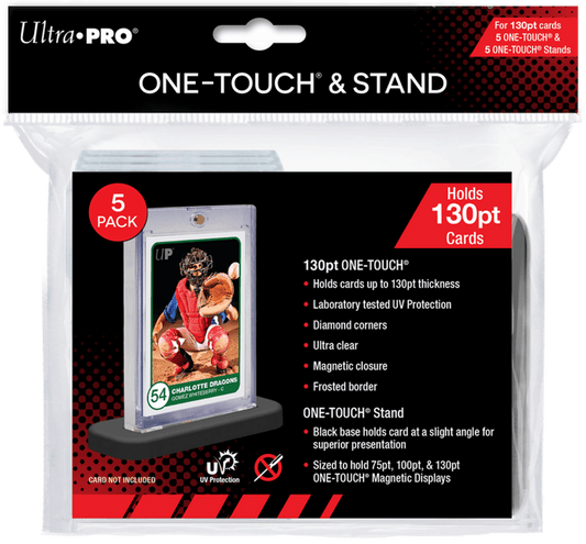 Ultra Pro 130PT UV ONE-TOUCH & Stands 5-pack