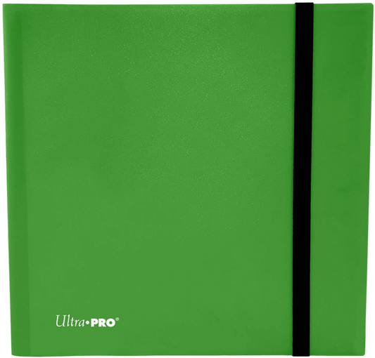 Ultra Pro 12-Pocket Eclipse PRO-Binder - Lime Green