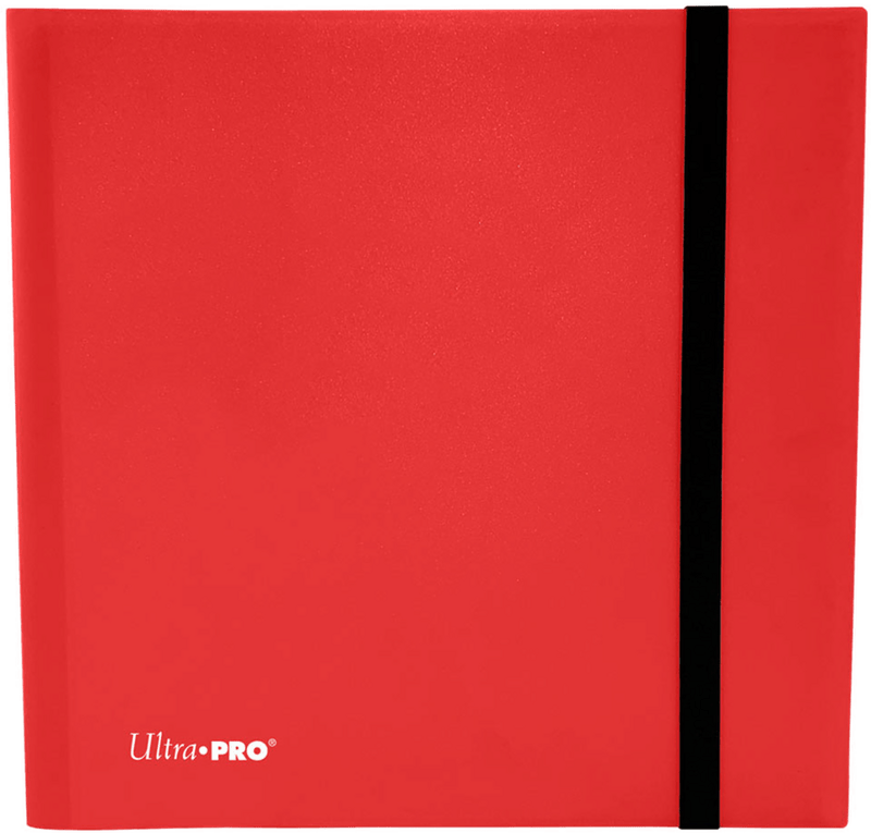 Ultra Pro 12-Pocket Eclipse PRO-Binder - Apple Red