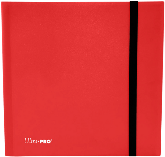 Ultra Pro 12-Pocket Eclipse PRO-Binder - Apple Red