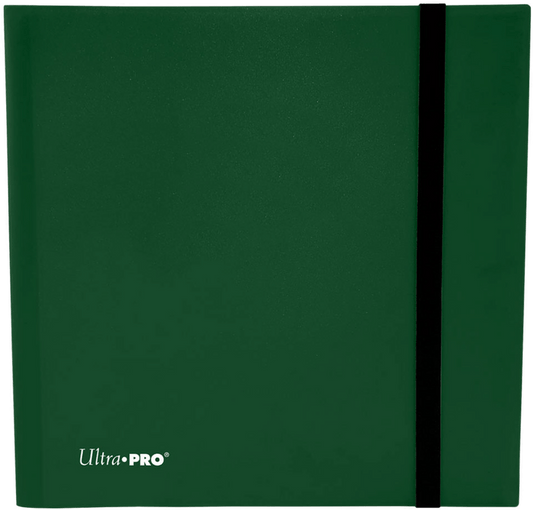 Ultra Pro 12-Pocket Eclipse PRO-Binder - Forest Green