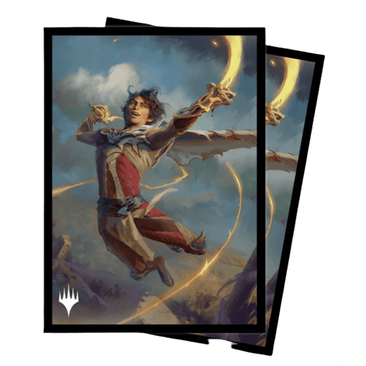 Ultra Pro Wilds of Eldraine 100ct Deck Protector Sleeves Kellan, the Fae-Blooded