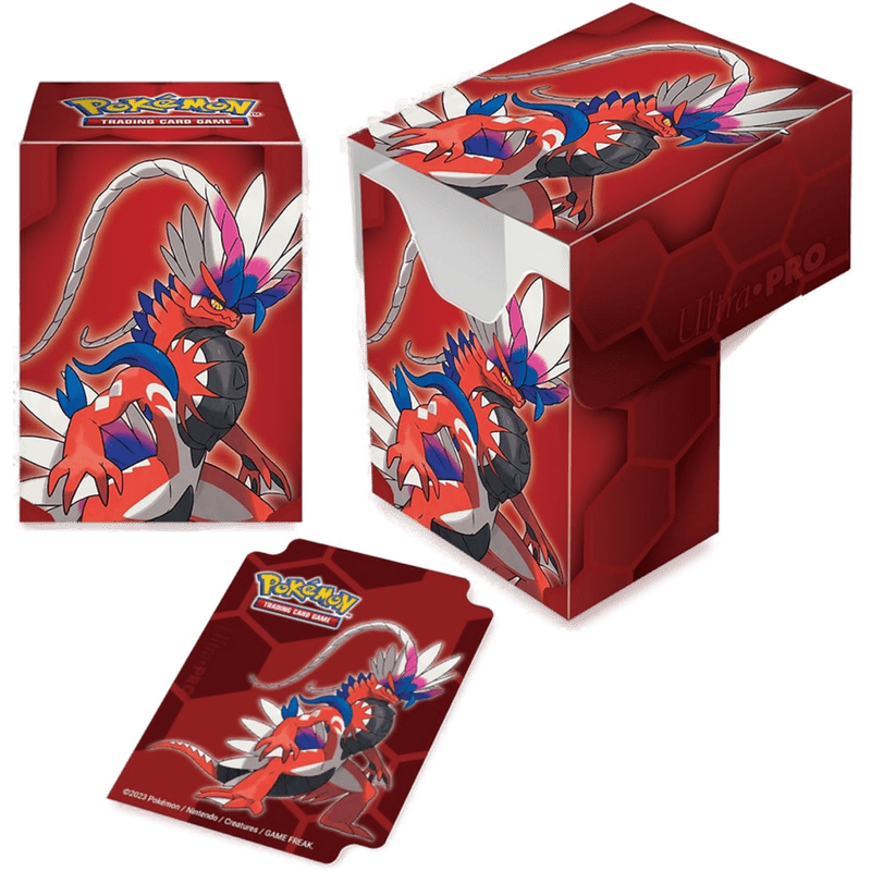 Ultra Pro Koraidon Full View Deck Box for Pokemon