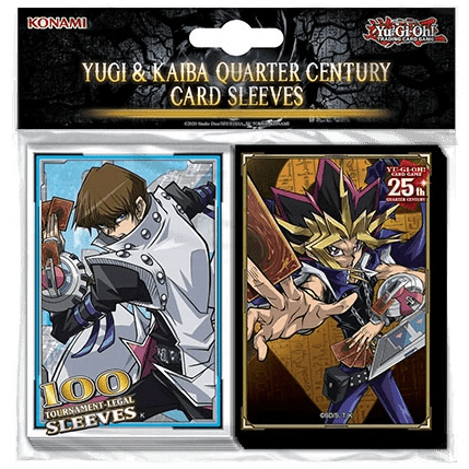 Yu-Gi-Oh! - Yugi & Kaiba Quarter Century Sleeves 100 Pack