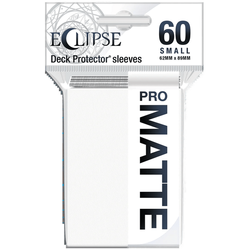 Ultra Pro Eclipse Matte Small Sleeves 60 Pack - Arctic White