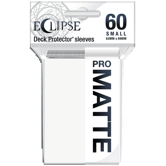 Ultra Pro Eclipse Matte Small Sleeves 60 Pack - Arctic White