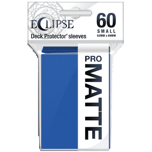 Ultra Pro Eclipse Matte Small Sleeves 60 Pack - Pacific Blue