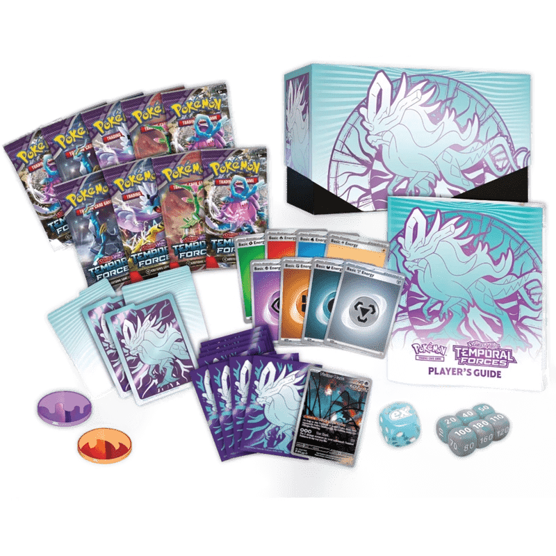 Pokemon Scarlet & Violet Temporal Forces: Elite Trainer Box Blue