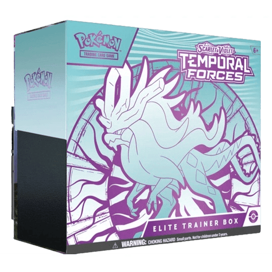 Pokemon Scarlet & Violet Temporal Forces: Elite Trainer Box Blue