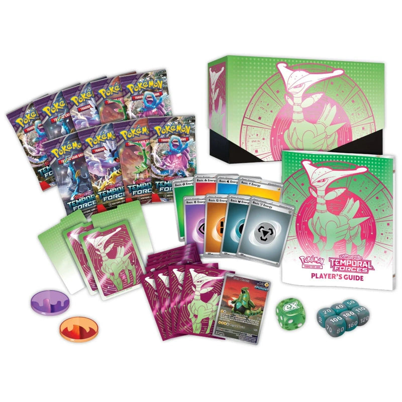 Pokemon Scarlet & Violet Temporal Forces: Elite Trainer Box Green