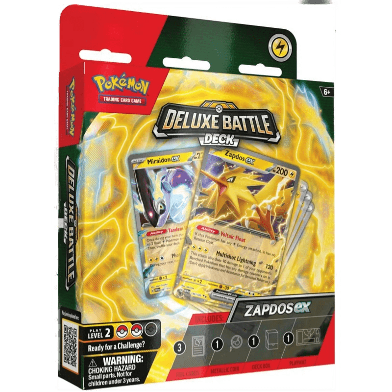 Pokemon Zapdos EX Deluxe Battle Deck