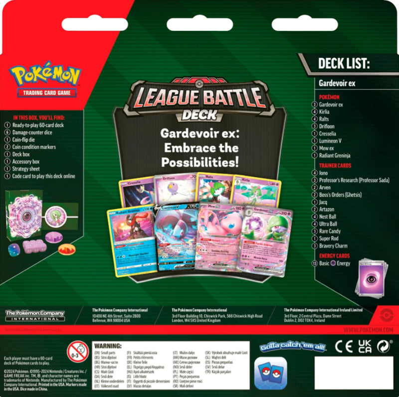 Pokemon Gardevoir EX Battle Deck