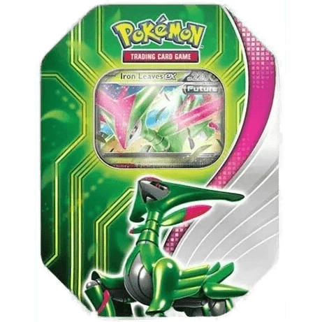 Pokemon Paradox Clash Ex Tin - Iron Leaves EX