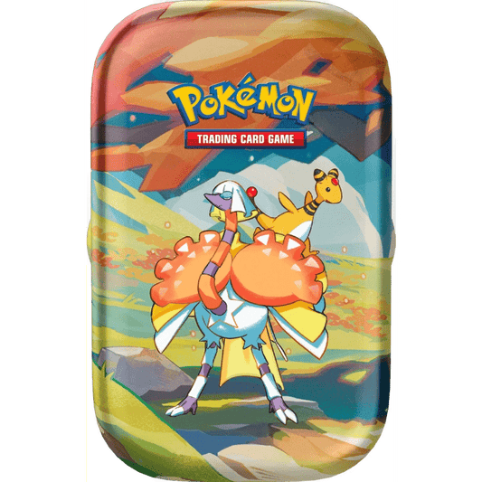 Pokemon Vibrant Paldea Mini Tin Espathra & Ampharos