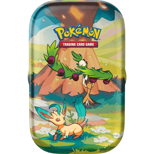 Pokemon Vibrant Paldea Mini Tin Leafeon & Arboliva