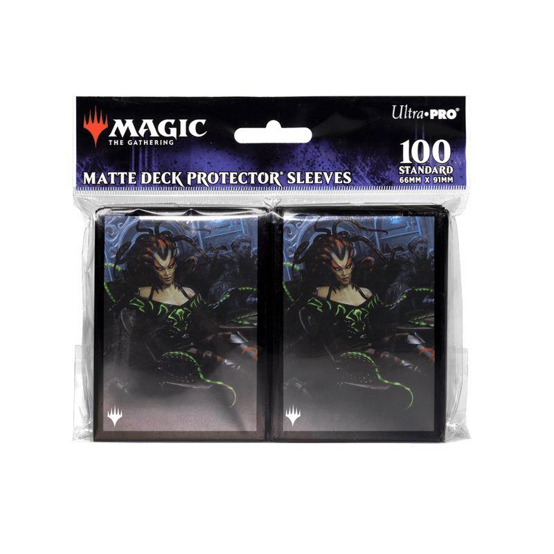 Ultra Pro Outlaws of Thunder Junction 100ct Deck Protector Sleeves Vraska the Silencer