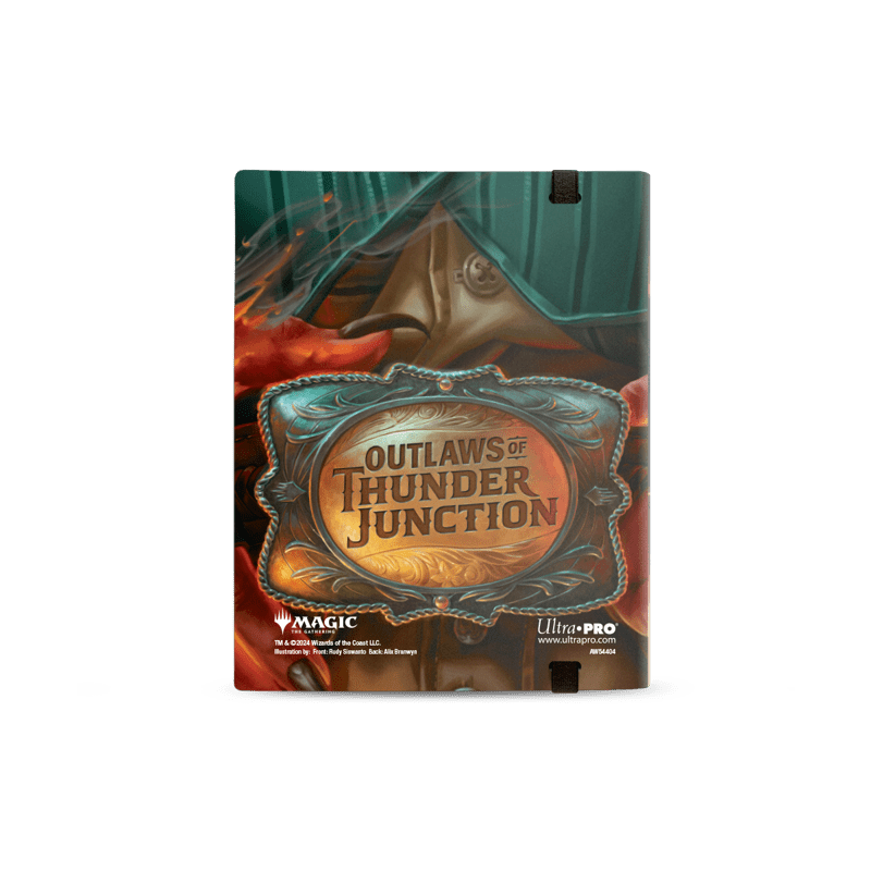 Ultra Pro Outlaws of Thunder Junction 4-Pocket PRO-Binder