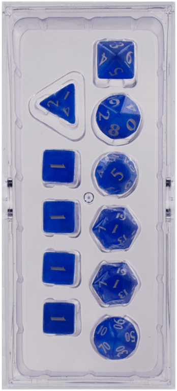 Ultra Pro Eclipse 11 Dice Set: Pacific Blue