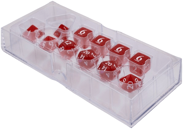 Ultra Pro Eclipse 11 Dice Set: Apple Red