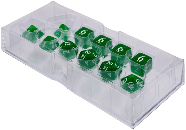 Ultra Pro Eclipse 11 Dice Set: Forest Green