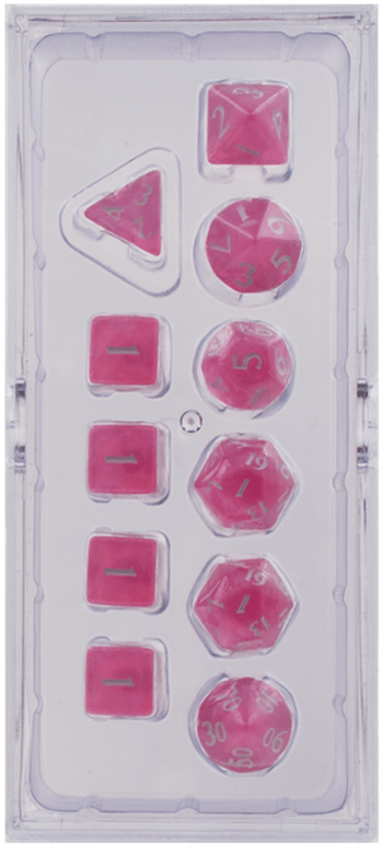 Ultra Pro Eclipse 11 Dice Set: Hot Pink