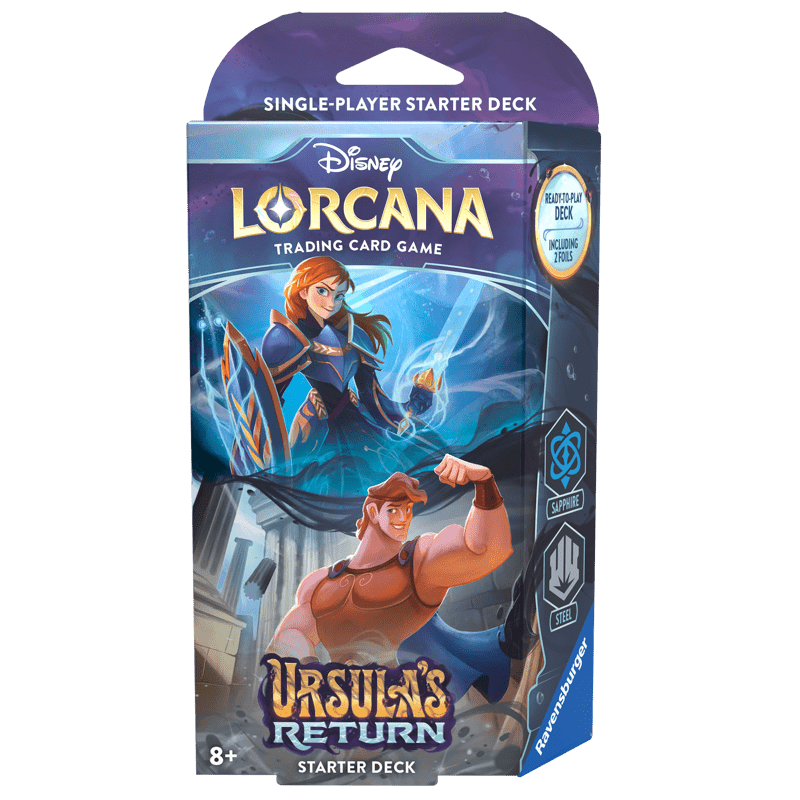 Disney Lorcana Ursula's Return Starter Set Anna and Hercules