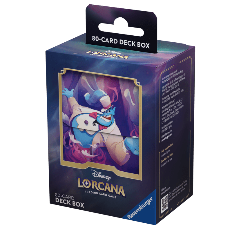 Disney Lorcana Deck Box Genie