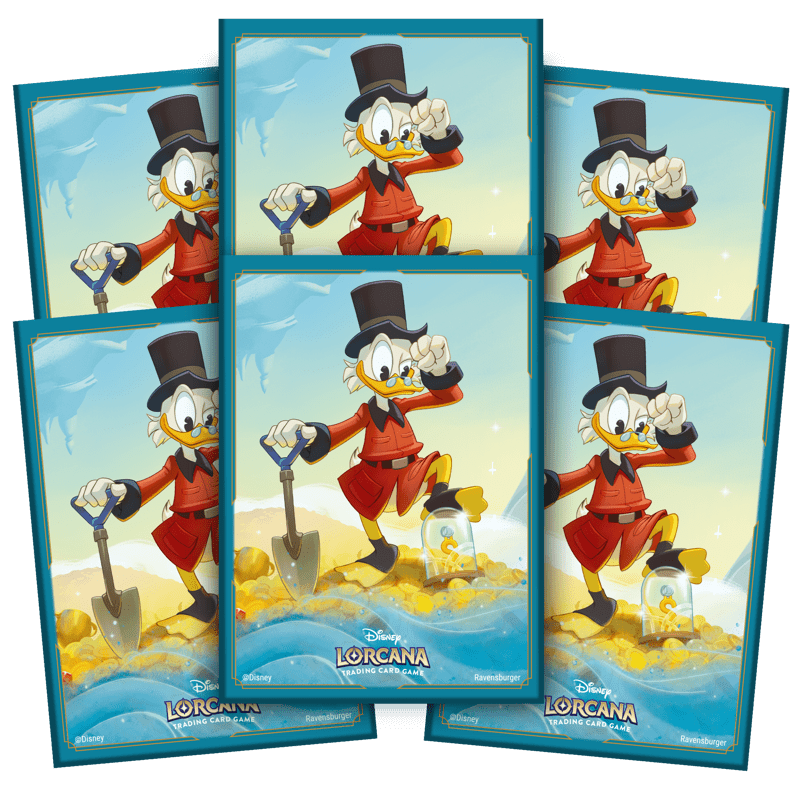 Disney Lorcana Card Sleeves Scrooge McDuck 65Ct