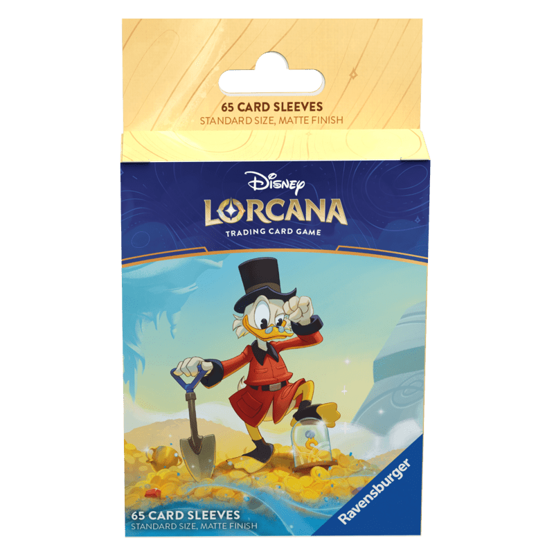 Disney Lorcana Card Sleeves Scrooge McDuck 65Ct