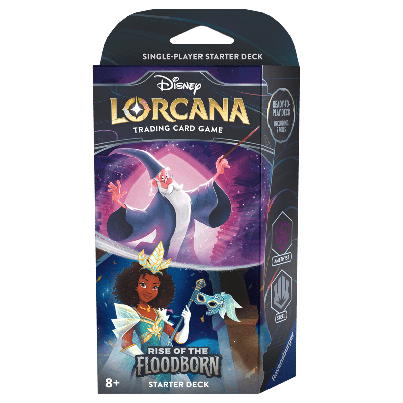 Disney Lorcana Rise of the Floodborn Starter Set Merlin & Tiana