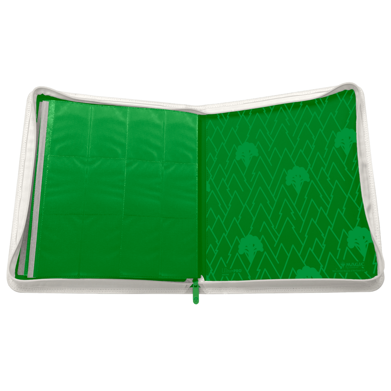 Ultra Pro Mana 8 12-Pocket Zip PRO-Binder - Forest