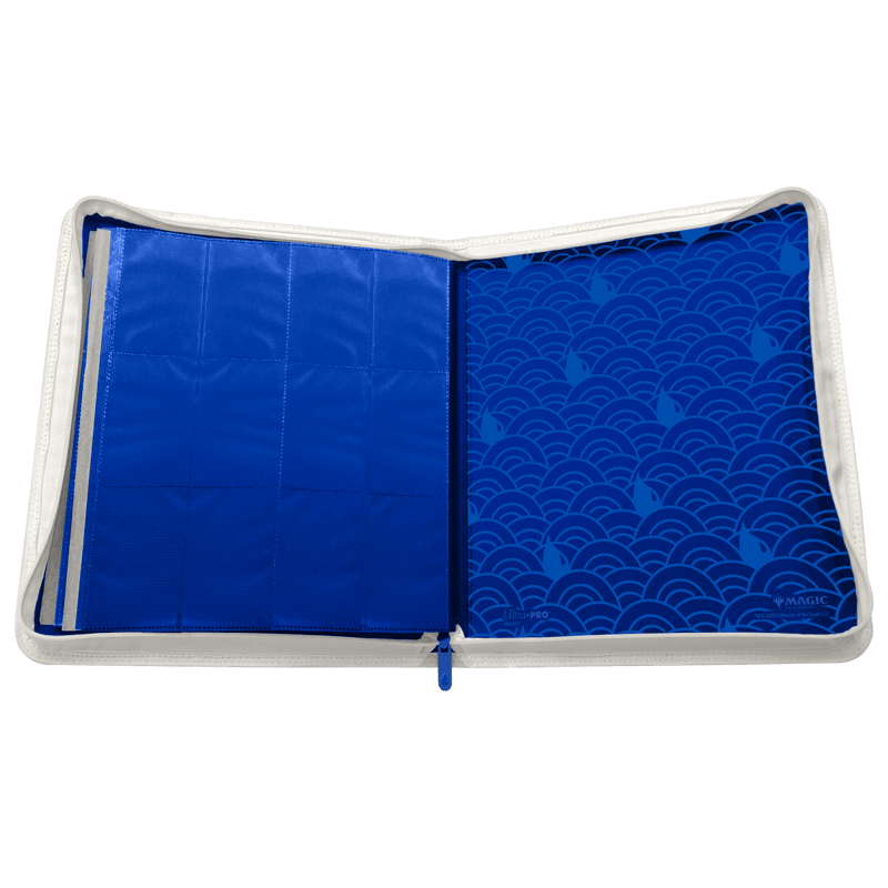 Ultra Pro Mana 8 12-Pocket Zip PRO-Binder - Island