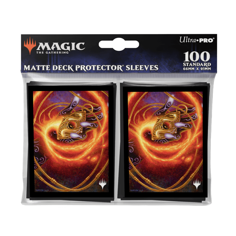 Ultra Pro Modern Horizons 3 100ct Deck Protector Ruby Medallion