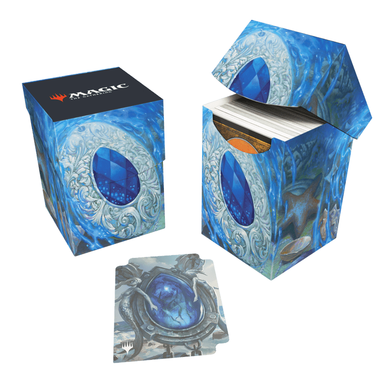 Ultra Pro Modern Horizons 3 100+ Deck Box Sapphire Medallion