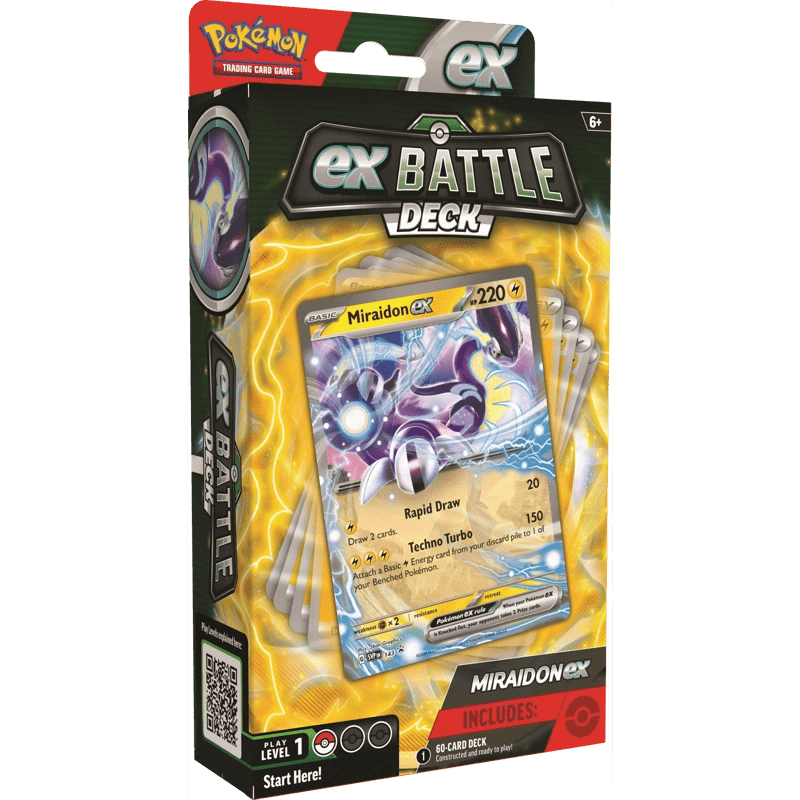 Pokemon Miraidon EX Battle Deck