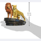 Disney Traditions Simba and Nala Figurine, Brown