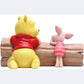 Disney Traditions Pooh And Piglet On A Log Figurine, Multi-colour Colour