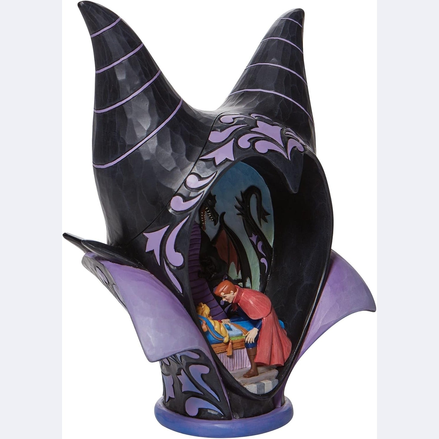 Disney Traditions Maleficent Diorama Headdress Figurine