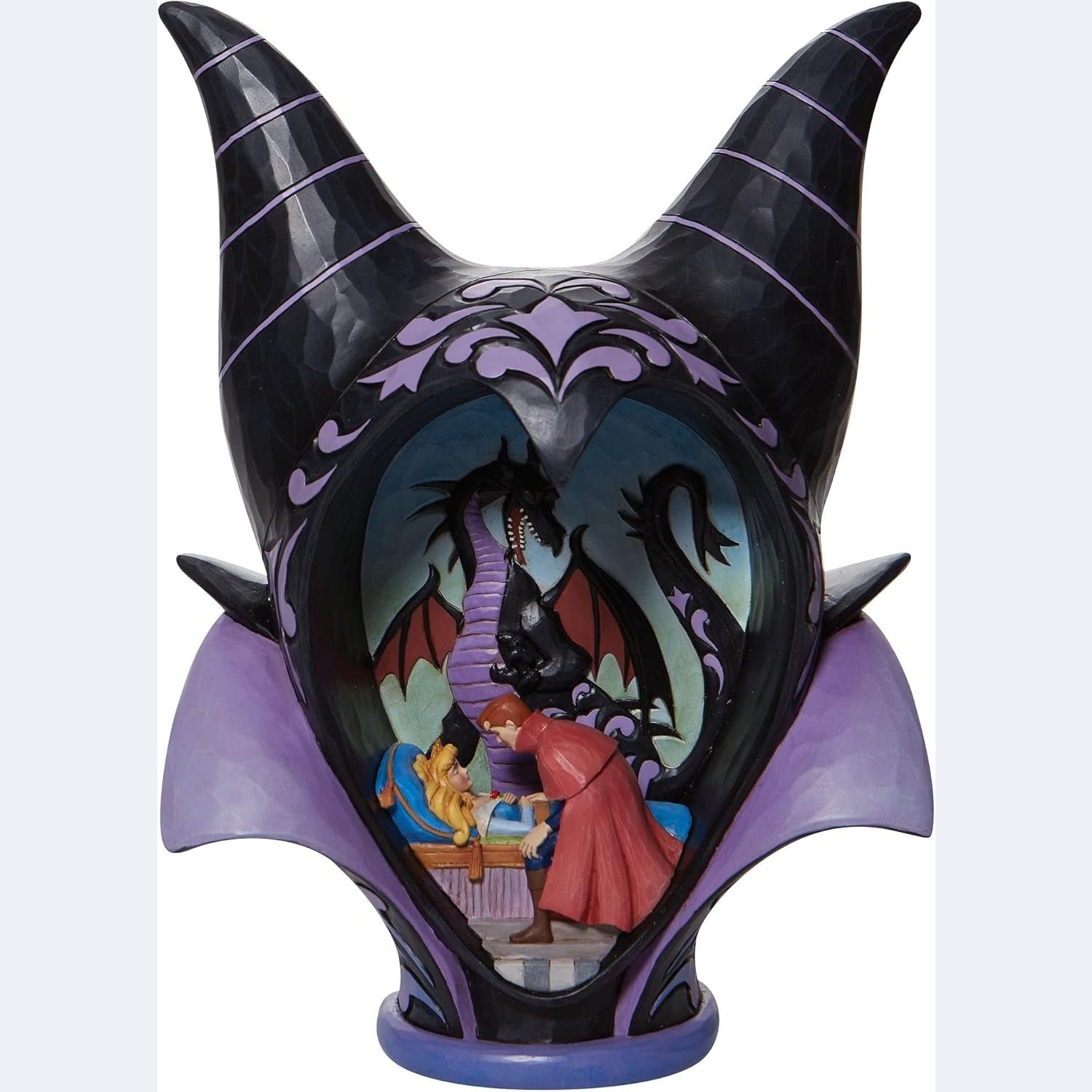 Disney Traditions Maleficent Diorama Headdress Figurine